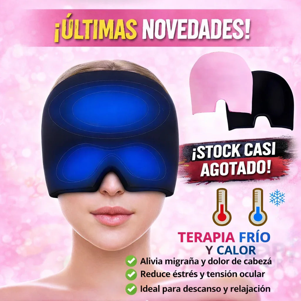 Gorro Terapéutico para Migraña – Alivio Frío y Calor